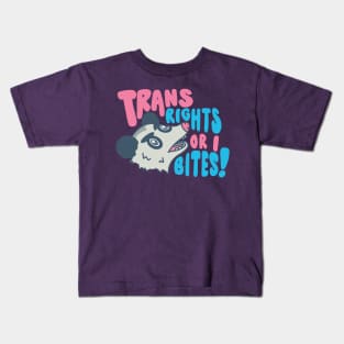 Trans Rights or I Bites! Kids T-Shirt